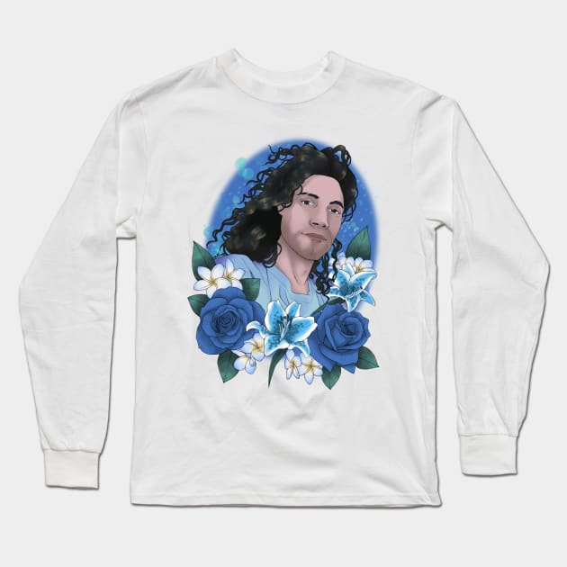 Floral Dan Long Sleeve T-Shirt by WtfBugg